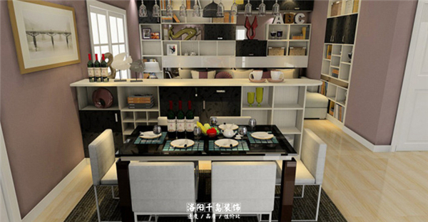 小戶型客餐廳一體,怎么合理劃分區(qū)域?