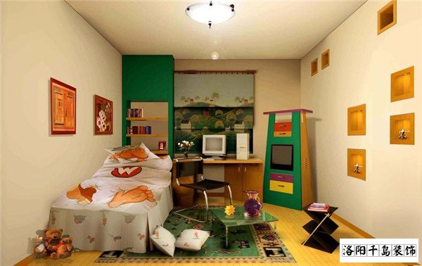 兒童房裝修細節——兒童地墊,保衛孩子爬行