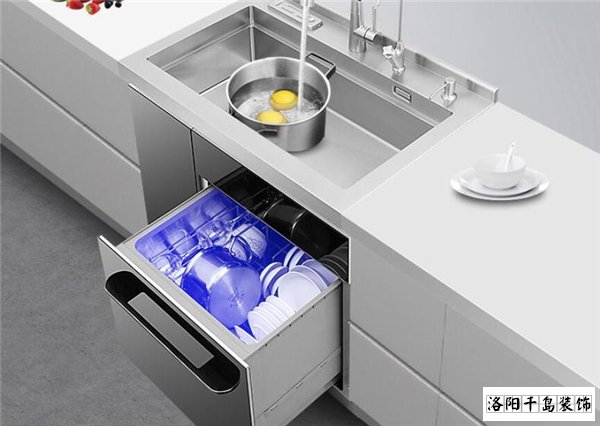 集成式水槽，儲物多功能