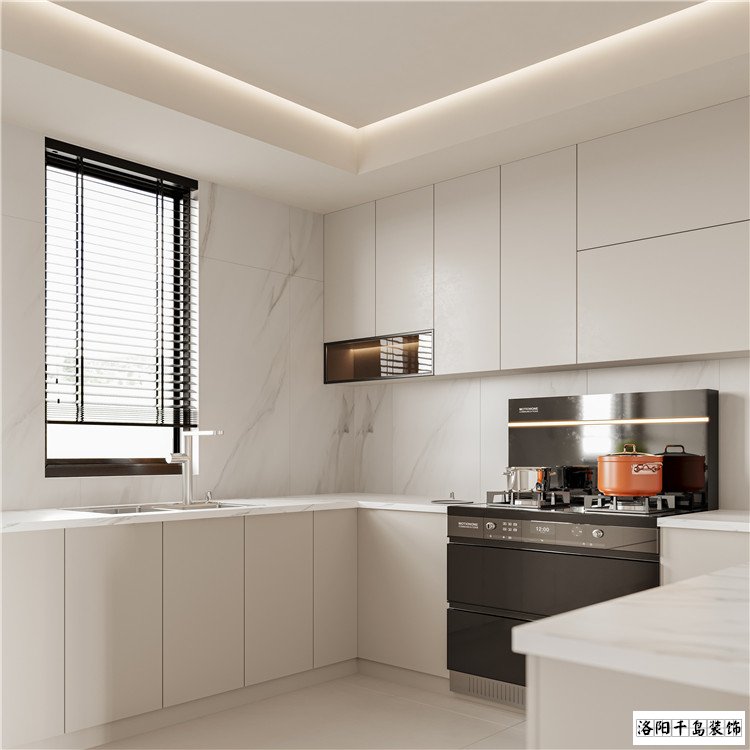 洛陽現代風廚房裝修案例